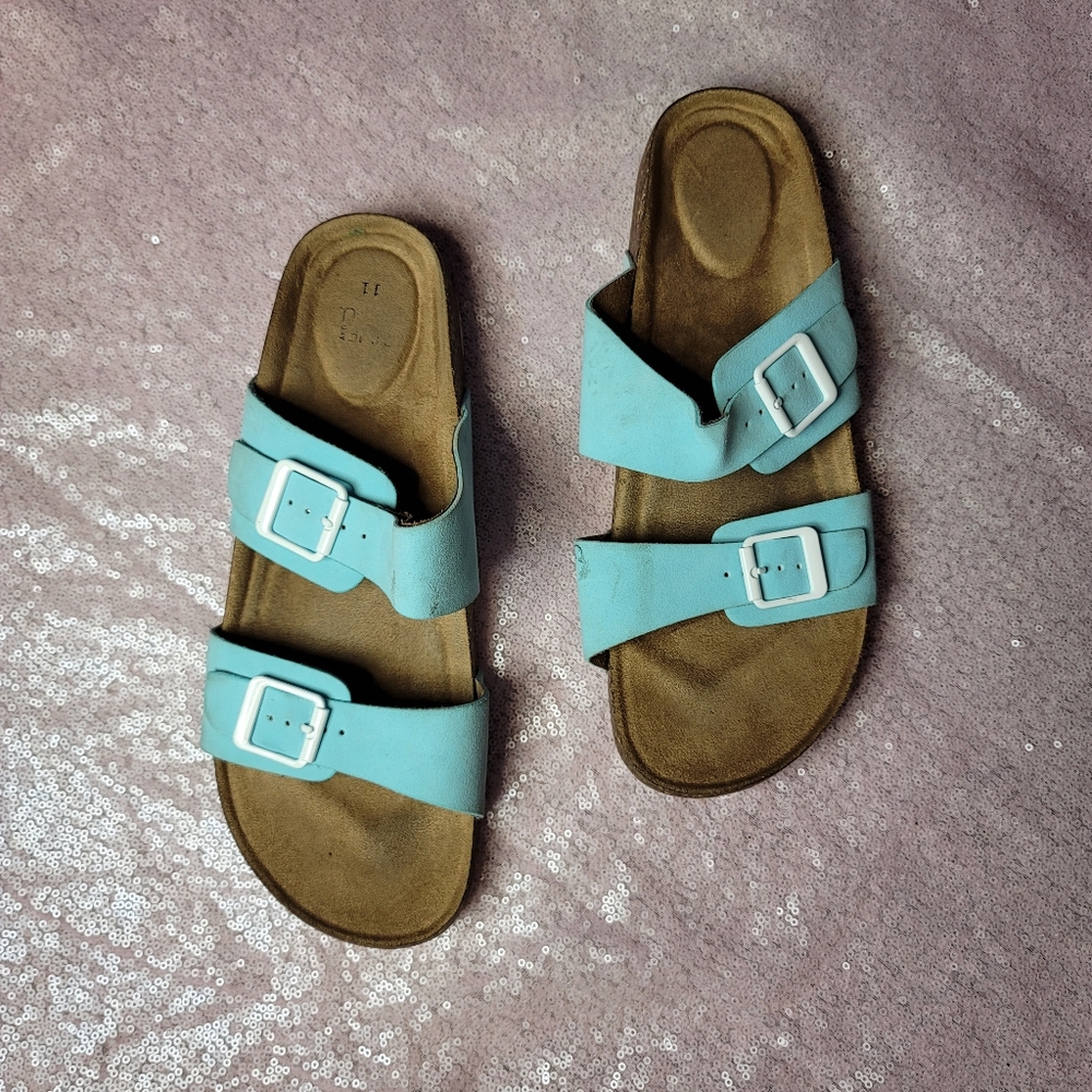 ♡ Powder Blue Sandals ♡